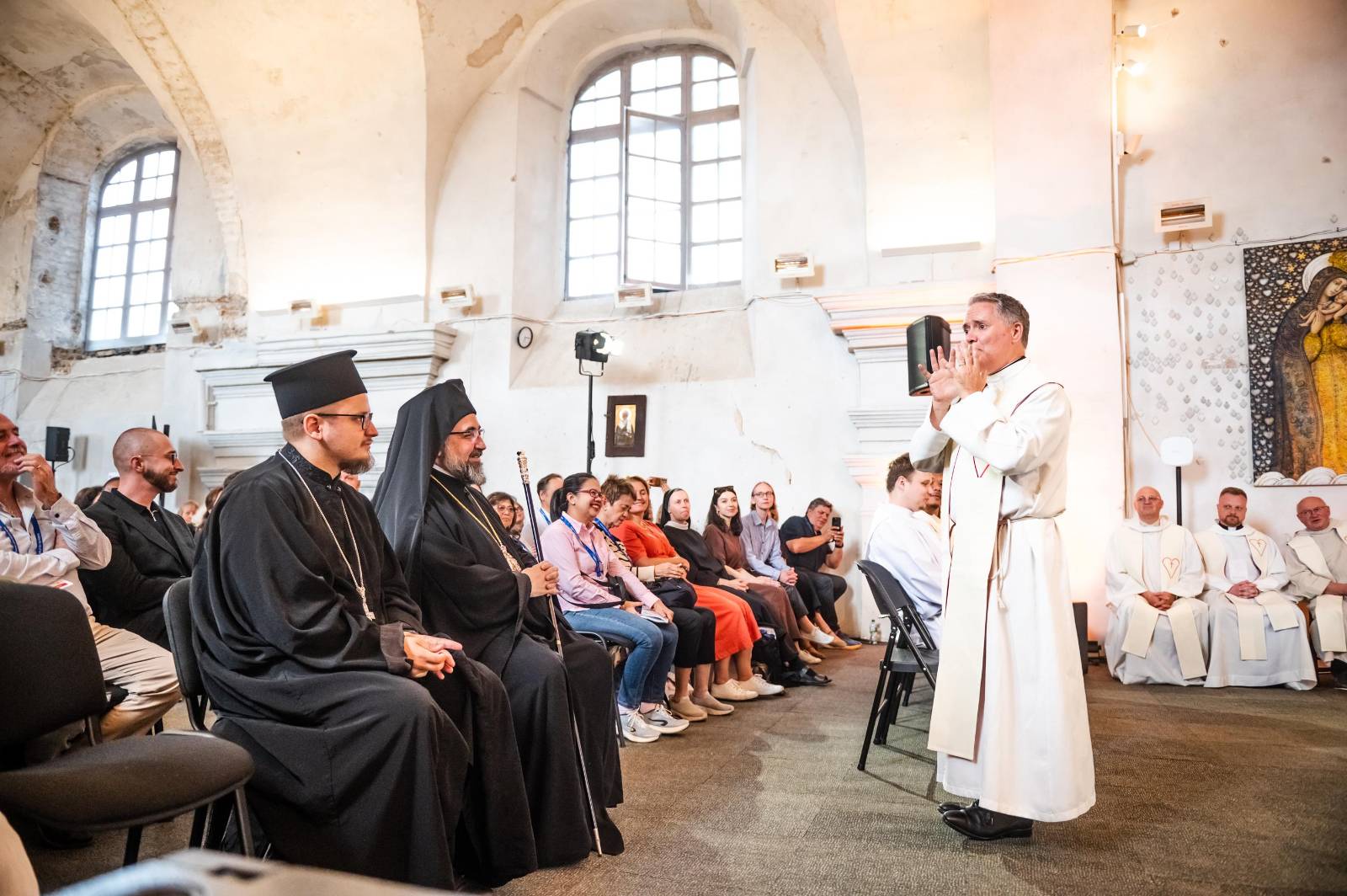 6-ojo Pasaulinio apaštalinio Gailestingumo kongreso akimirka 6