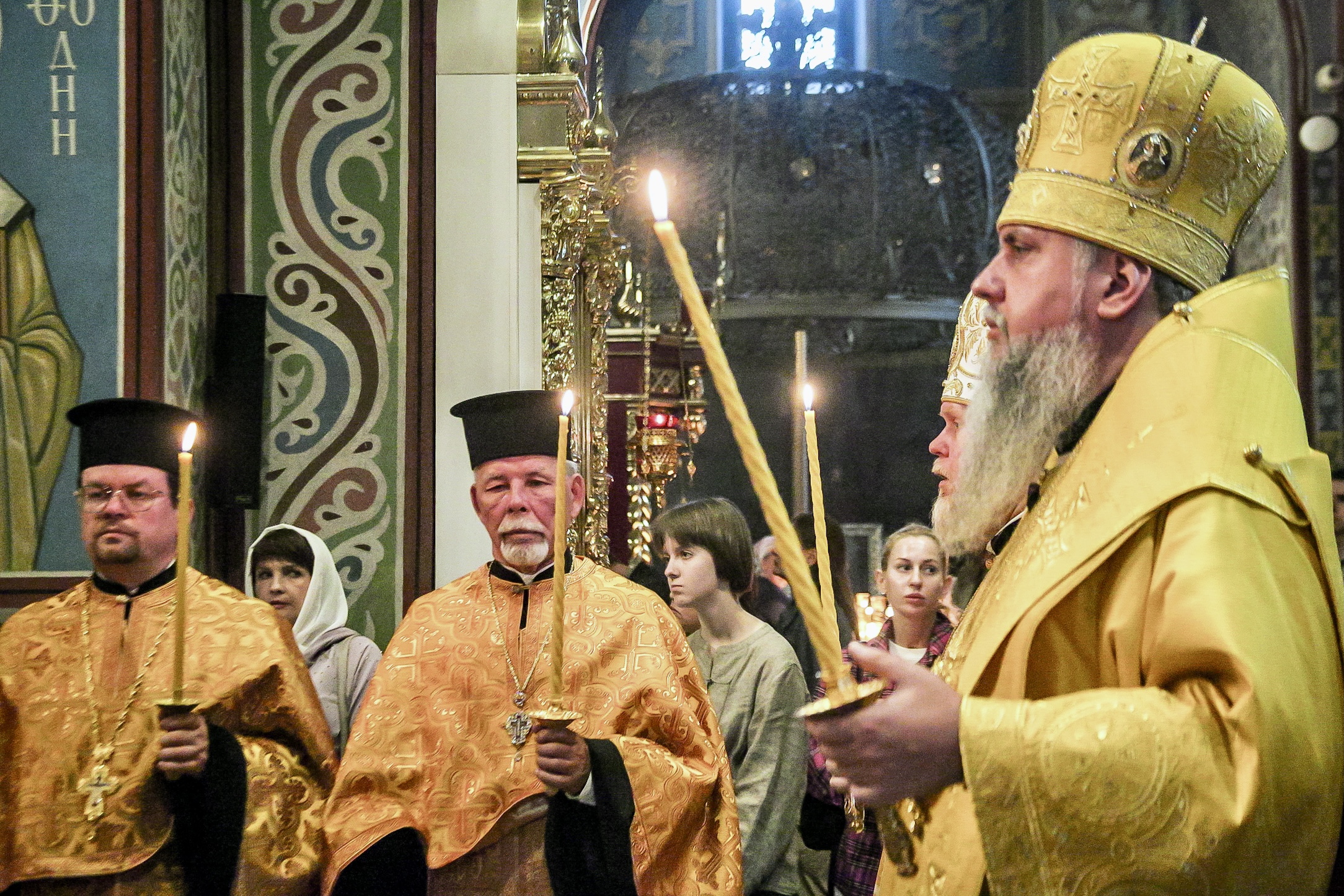 Lietuvos dvasininkai pamaldose su Kyjivo ir visos Ukrainos metropolitu Epifanijumi