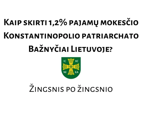 kaip skirti 1.2 procento