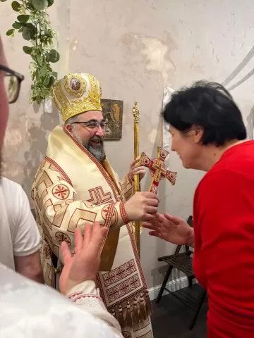 pamaldos baltarusių parapijoje