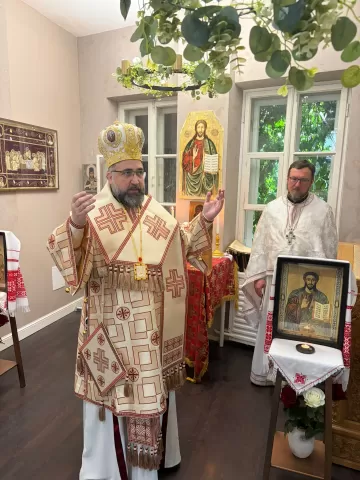 pamaldos baltarusių parapijoje