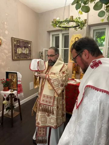 pamaldos baltarusių parapijoje