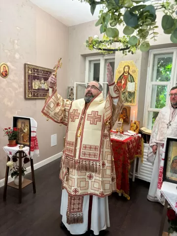 pamaldos baltarusių parapijoje