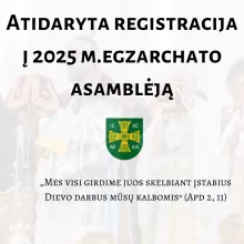atidaryta registracija